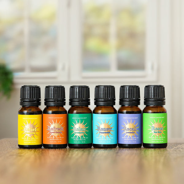6 Pcs Multi-Use Sensory Oasis Fragrance Essential Oil Set