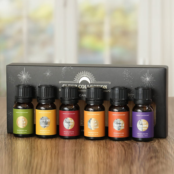 6 Pcs Aromatic Ambiance Scented Essential Oil Set